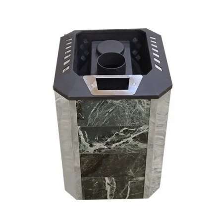 Печь банная Пегас 16 со стеклом в камне змеевик в Новополоцке