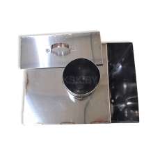 Бак самоварный Прямоугольный d115 мм, 80л; AISI430- 1,0мм в Новополоцке