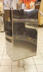 Бак самоварный Прямоугольный d115 мм, 80л; AISI430- 1,0мм в Новополоцке