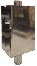 Бак самоварный Прямоугольный d115 мм, 80л; AISI430- 1,0мм купить в Новополоцке