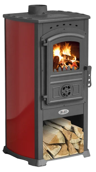 Печь-камин Blist Zar красная в Новополоцке