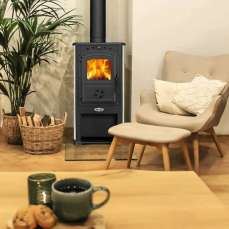 Печь-камин Blist Zar красная фото в Новополоцке