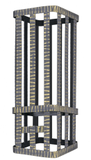 Сетка на трубу для Ураган под ШИБЕР (250х250х250) Гроза 24 купить в Новополоцке