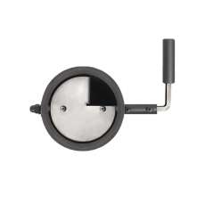 Шибер чугунный поворотный L-500 мм диамтер 115-120 мм в Новополоцке