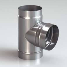 Тройник нерж. (AISI 304/0,8мм) 90 купить в Новополоцке
