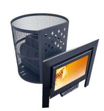 Печь Пегас Легион 22 чугун панорамная дверь Амазонка бай фото в Новополоцке