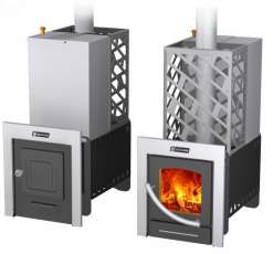 Печь банно-отопительная Ермак Cube 16 в Новополоцке