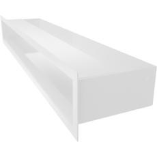 Решетка люфт 90х600 (белая) Амазонка бай фото в Новополоцке