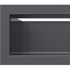 Решетка люфт 90х600 (черная) в Новополоцке