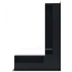 Решетка люфт угловая правая 400х600х90 (графит) в Новополоцке