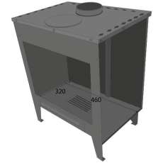 Купить Печь-камин Печь-камин Пегас Опти 180 сталь в Новополоцке Амазонка бай фото в Новополоцке