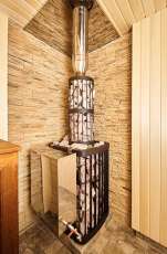 Купить стальную печь для бани KRONOS ГИГАНТ 24 ВС ПАНОРАМА Амазонка бай фото в Новополоцке