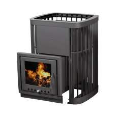 Печь для бани KRONOS ГИГАНТ 32 ВС ПАНОРАМА Амазонка бай фото в Новополоцке