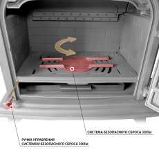 Печь-камин Везувий HR-15 Антрацит в Новополоцке