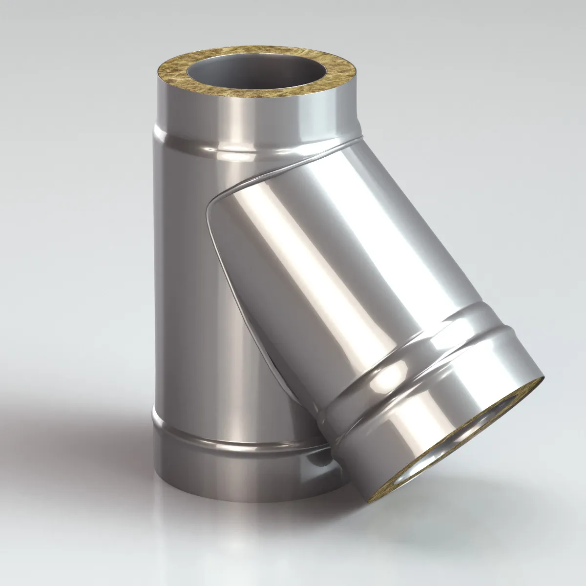 Сэндвич-тройник 45 304/430 1,0, изол. 50 мм в Новополоцке