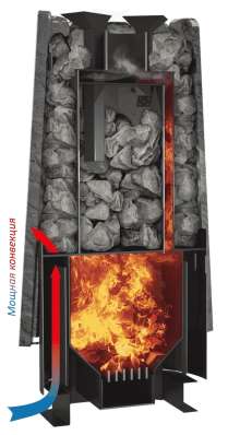 Печь банная Grill'D Cometa Vega 180 Long Pro в Новополоцке