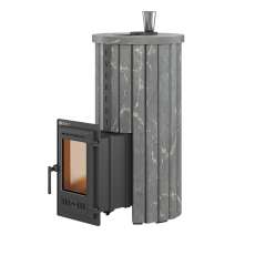 Печь для бани Эверест Steam Master 24 ЧУГУН Ламель Талькохлорит в Новополоцке