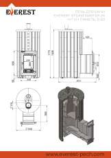 Печь для бани Эверест Steam Master 24 ЧУГУН Ламель Талькохлорит в Новополоцке