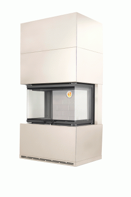 Камин Родос 800 СЛОНОВАЯ КОСТЬ шамот белый в Новополоцке