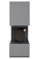 Камин Родос 900 ГРАФИТ, шамот черный в Новополоцке