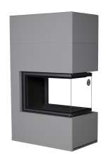 Камин Родос 900 ГРАФИТ, шамот черный в Новополоцке