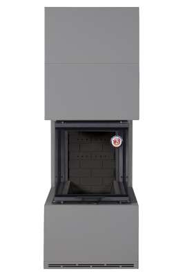 Камин Родос 900 ГРАФИТ, шамот черный в Новополоцке