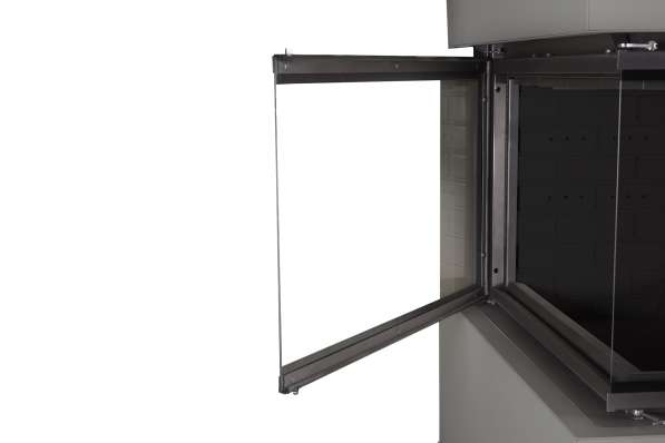 Камин Родос 900 ГРАФИТ, шамот черный в Новополоцке