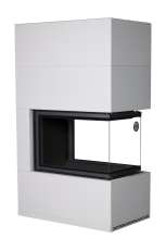 Камин Родос 900 СЛОНОВАЯ КОСТЬ, шамот черный в Новополоцке