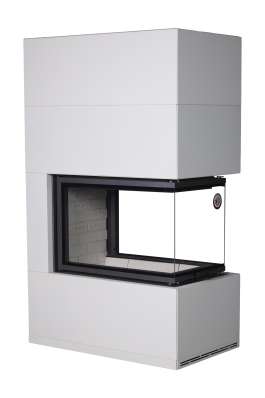 Камин Родос 900 СЛОНОВАЯ КОСТЬ, шамот белый в Новополоцке