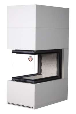 Камин Родос 900 СЛОНОВАЯ КОСТЬ, шамот белый в Новополоцке