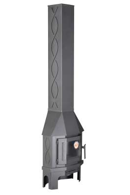 Камин Бавария Мюнхен пристенно-угловой МИНИ графит в Новополоцке