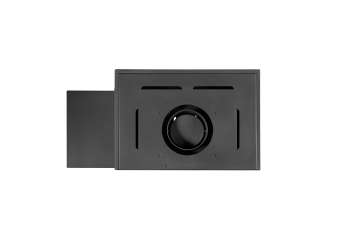 Камин МАДРИД на дровнике Гигант слева черный\белый шамот в Новополоцке