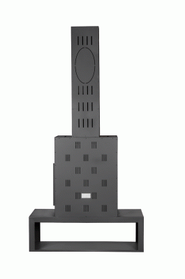 Камин МАДРИД на дровнике Гигант центральный черный\белый шамот в Новополоцке