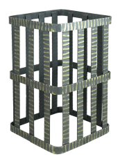 Сетка на трубу 300х300х500 Гефест ЗК 35/40/45 купить в Новополоцке