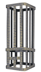 Сетка на трубу для Ураган 250х250х750 Гефест ЗК 18/25/30 под шибер купить в Новополоцке