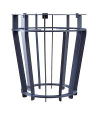 Сетка на трубу под шибер 115 (300*320) AVANGARD 24 Тюльпан купить в Новополоцке