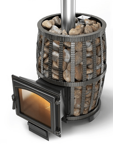 Печь для бани Везувий Легенда Русский Пар Ковка 18 (240) Амазонка бай фото в Новополоцке