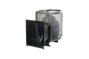 Печь для бани СИБИРЬ 24 PRO Панорамное стекло, сетка купить в Новополоцке