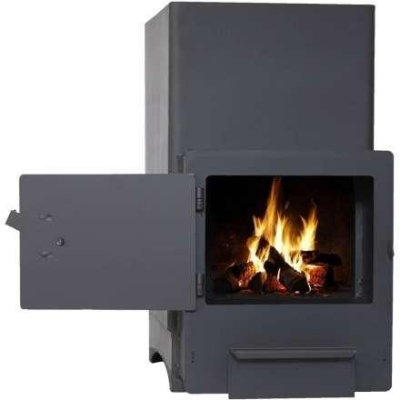 Печь банная Копеечка с выносной топкой стальная фото в Новополоцке