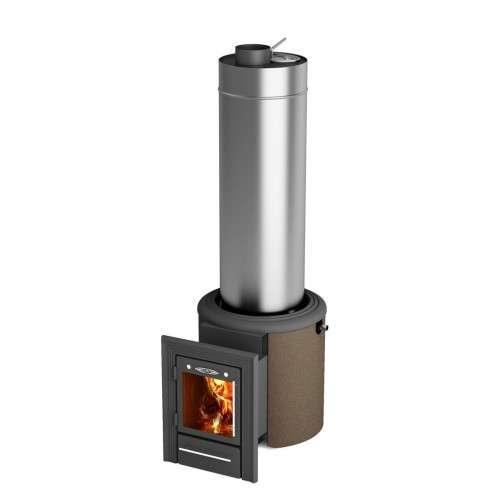 Печь для бани Термофор Скоропарка III INOX Люмина Б чёрная бронза Амазонка бай фото в Новополоцке