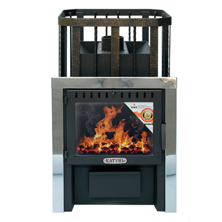 Печь банная Катунь со стеклом в Новополоцке