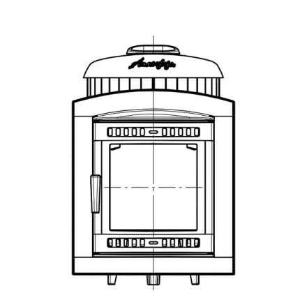 Банная печь ProMetall Атмосфера ламели Жадеит в Новополоцке