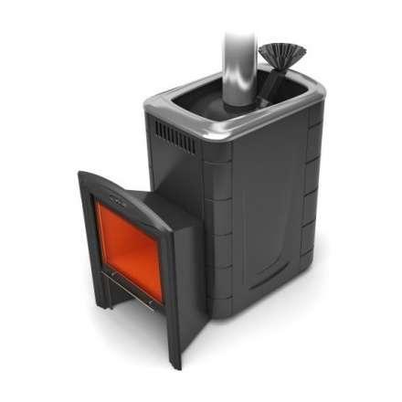 Печь для бани Термофор Гейзер 2014 Inox Витра ЗК антрацит купить в Новополоцке