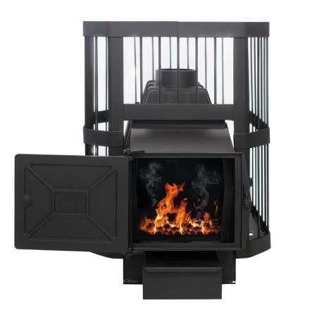 Печь банная чугунная СИБИРЬ 21 облегченная топка в Новополоцке