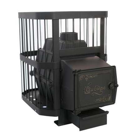 Печь банная чугунная СИБИРЬ 21 облегченная топка в Новополоцке