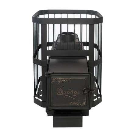 Печь банная чугунная СИБИРЬ 21 облегченная топка в Новополоцке