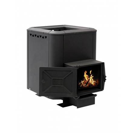 Печь банная Сибирь-15 с выносным топочным каналом (конвекционная) в Новополоцке