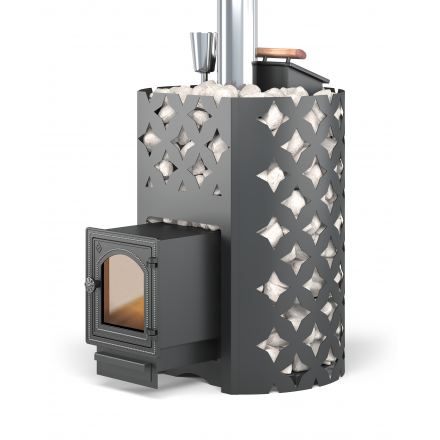 Банная печь ЭТНА 18 (ДТ-4С) ЗК Амазонка бай фото в Новополоцке