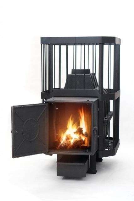 Печь банная чугунная CИБИРЬ-24 чугунная дверка (сетка) Амазонка бай фото в Новополоцке