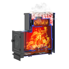 Печь для бани Везувий Сенсация 22 Антрацит (205) в Новополоцке